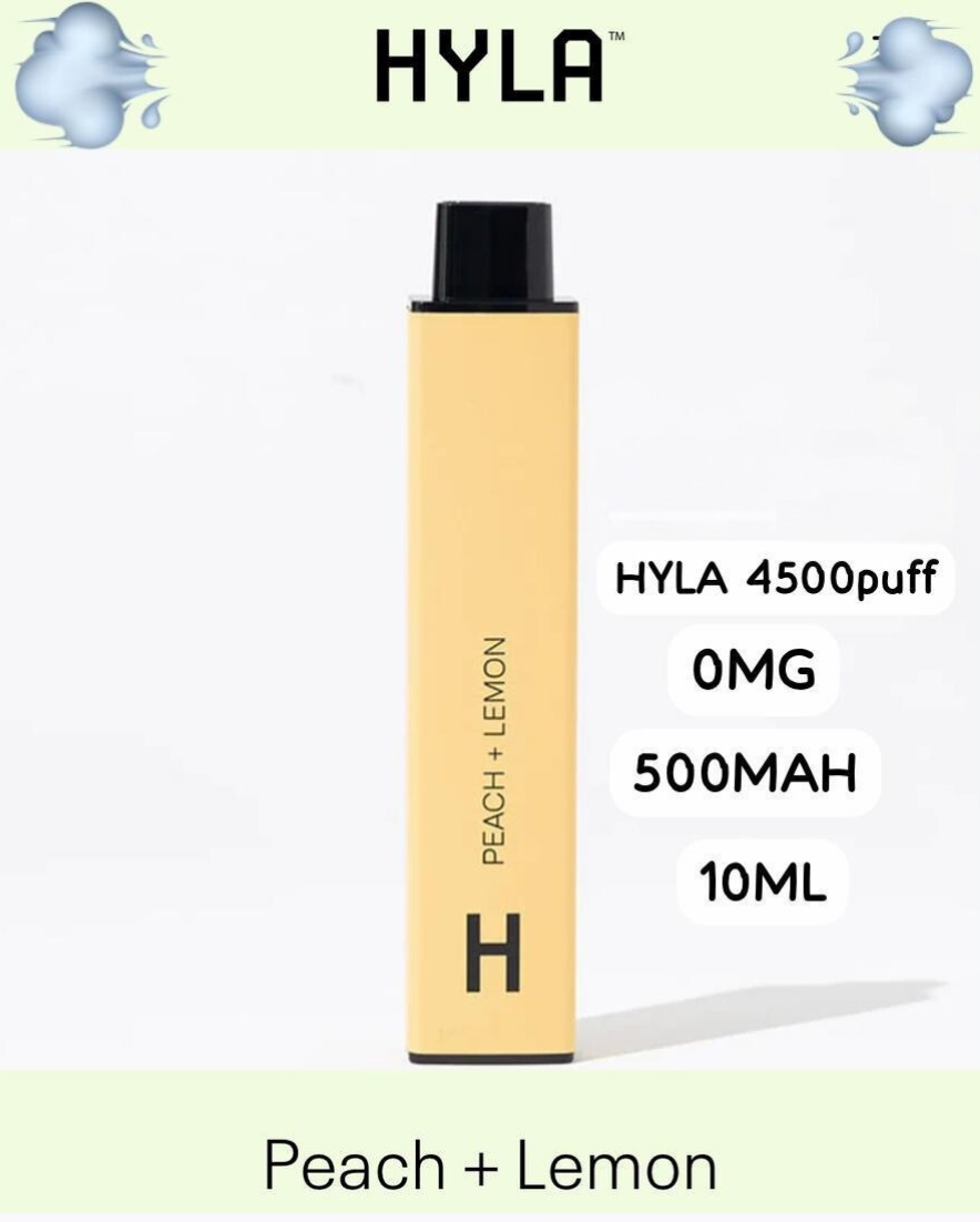 Hyla Dopa Disposable 4500 Puffs Nicotine Free Rechargeable Vape In Dubai