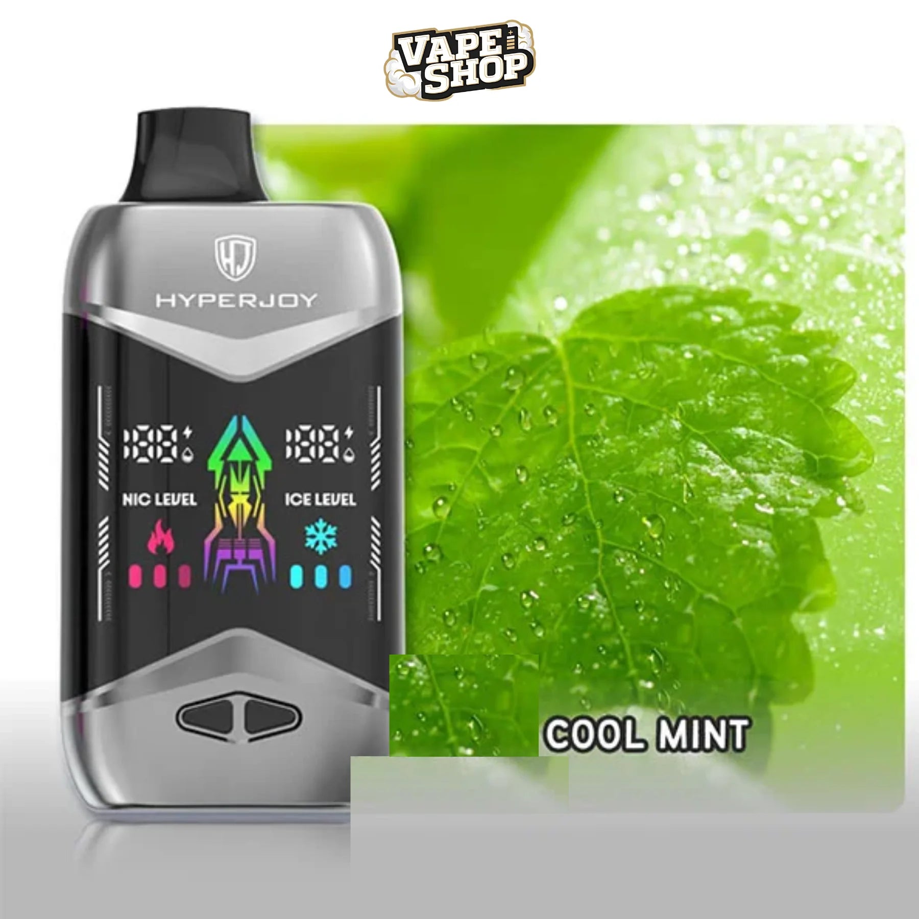 Hyperjoy 45k Disposable Vape (Nic & Ice Adjustable)