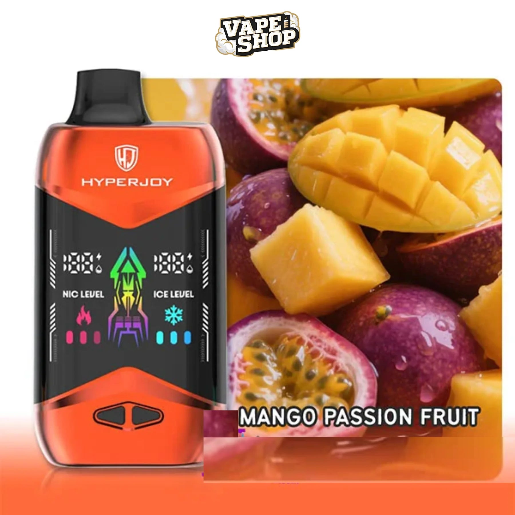 Hyperjoy 45k Disposable Vape (Nic & Ice Adjustable)