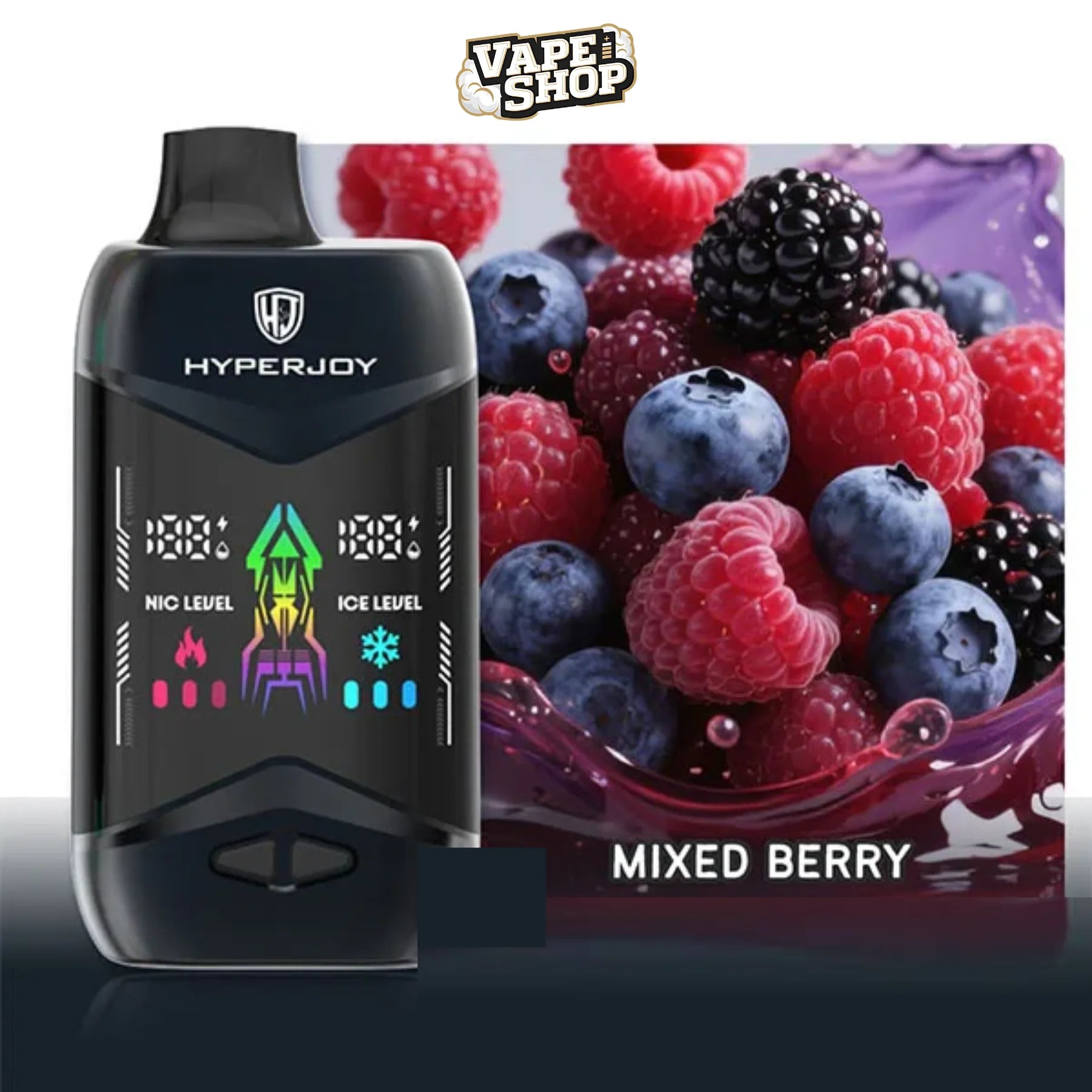Hyperjoy 45k Disposable Vape (Nic & Ice Adjustable)