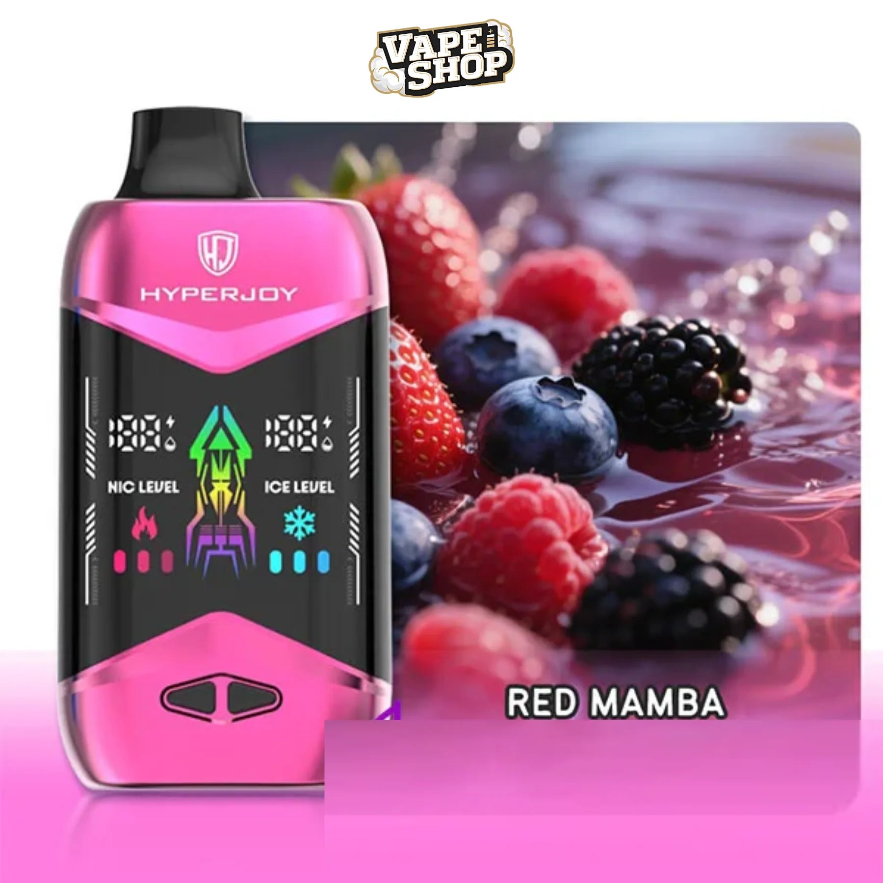 Hyperjoy 45k Disposable Vape (Nic & Ice Adjustable)