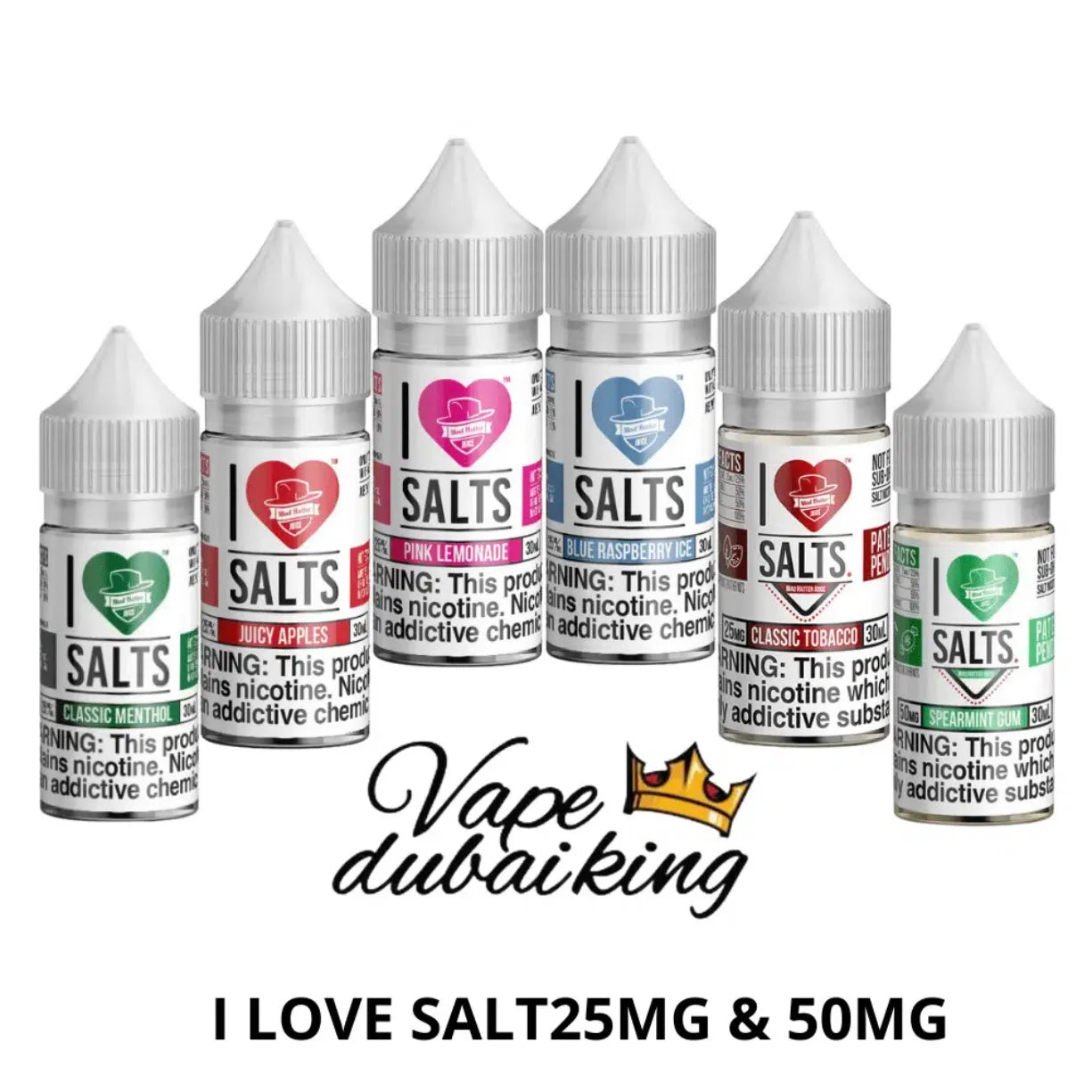 I LOVE SALTS E-LIQUID 25MG & 50MG DUBAI