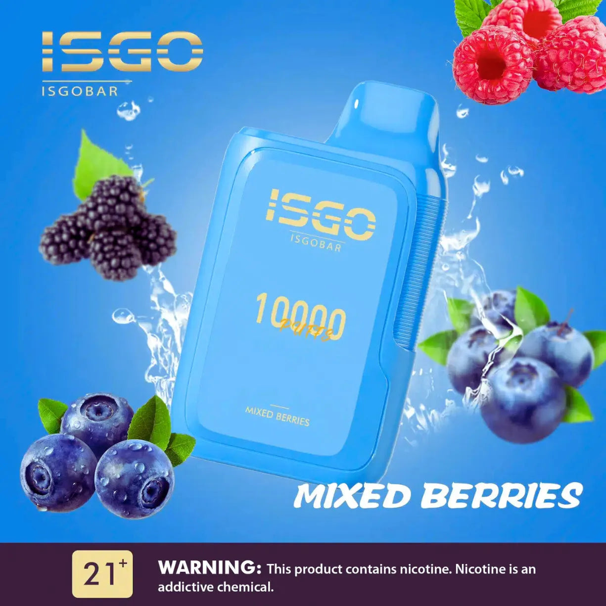 ISGO Bar 10000 Puffs Disposable Vape Dubai