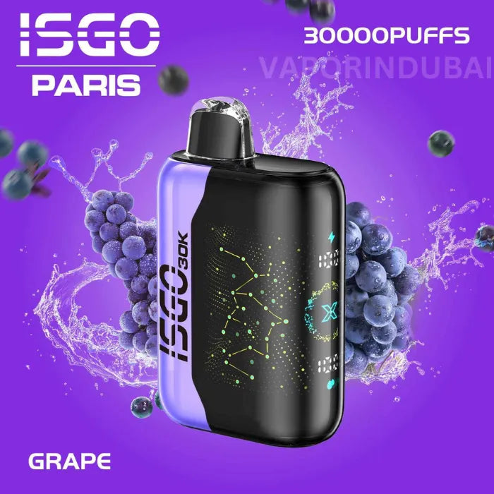 ISGO BAR PARIS X 30000 DISPOSABLE VAPE in Dubai