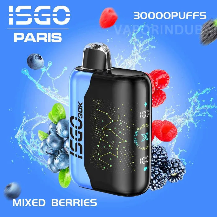 ISGO BAR PARIS X 30000 DISPOSABLE VAPE in Dubai