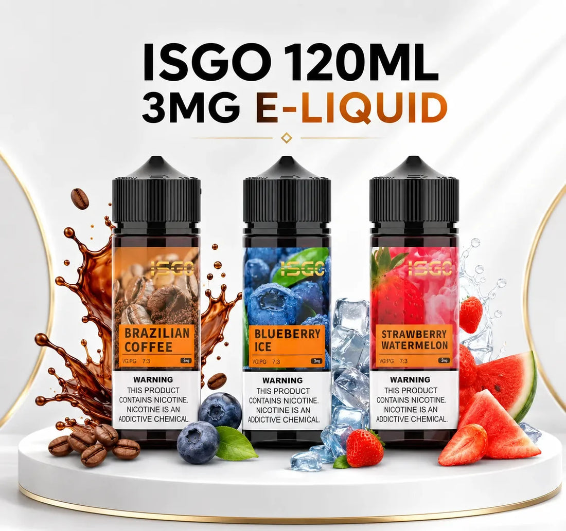 ISGO 3MG 120ML E Liquid In Dubai