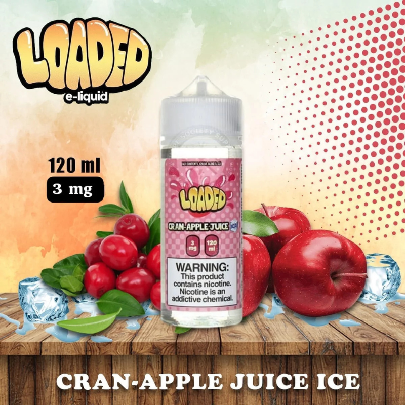 Loaded E-liquid 120ml 3mg Nicotine In Dubai