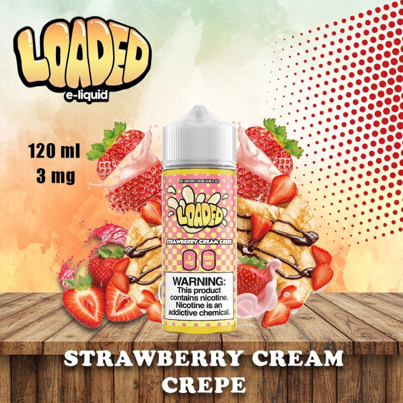 Loaded E-liquid 120ml 3mg Nicotine In Dubai