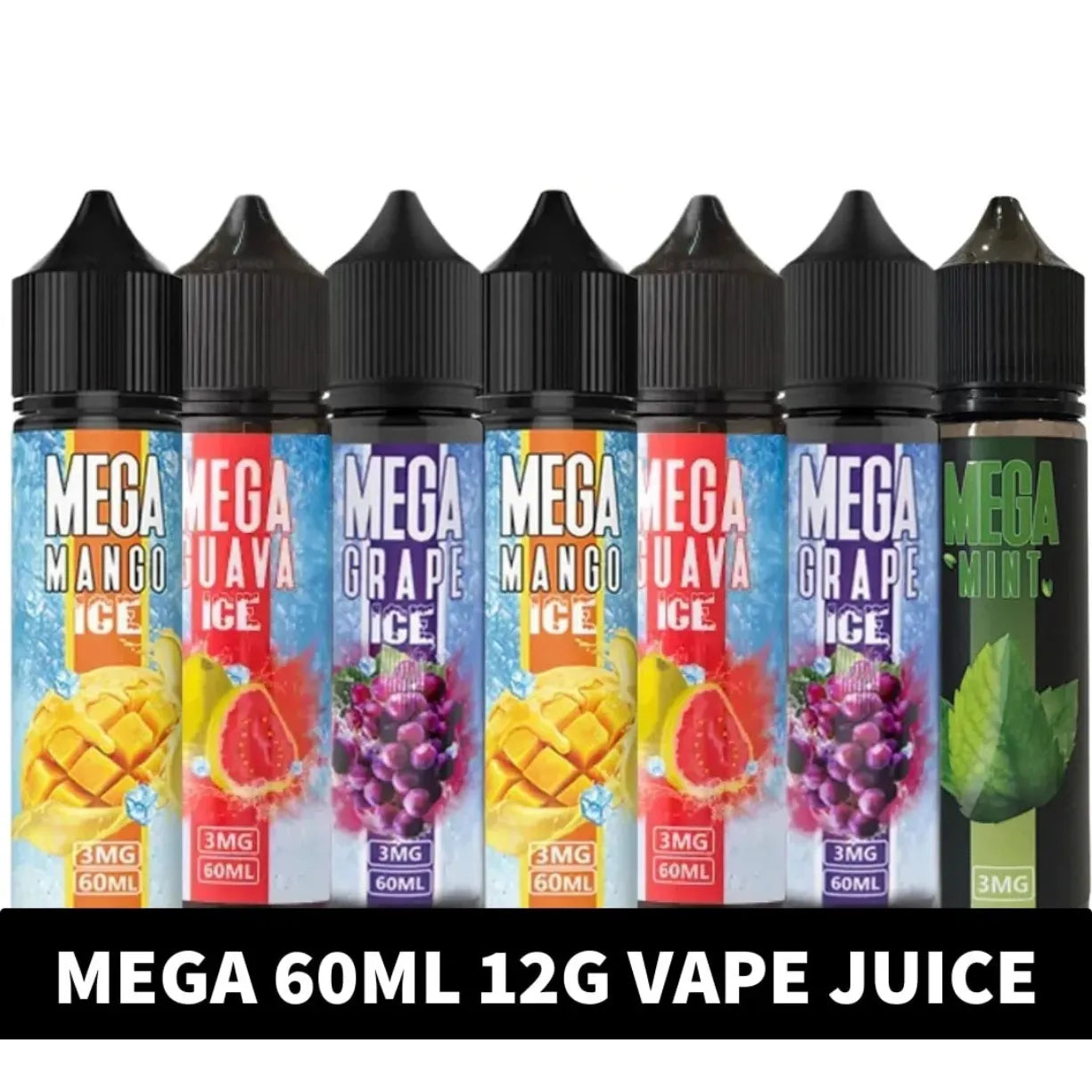 MEGA Vape Juice 60ml E-Liquid in Dubai, UAE