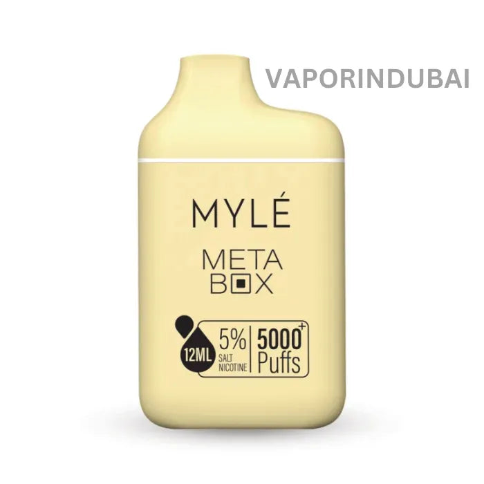 Buy MYLE META BOX 5000 DISPOSABLE POD DEVICE in Dubai
