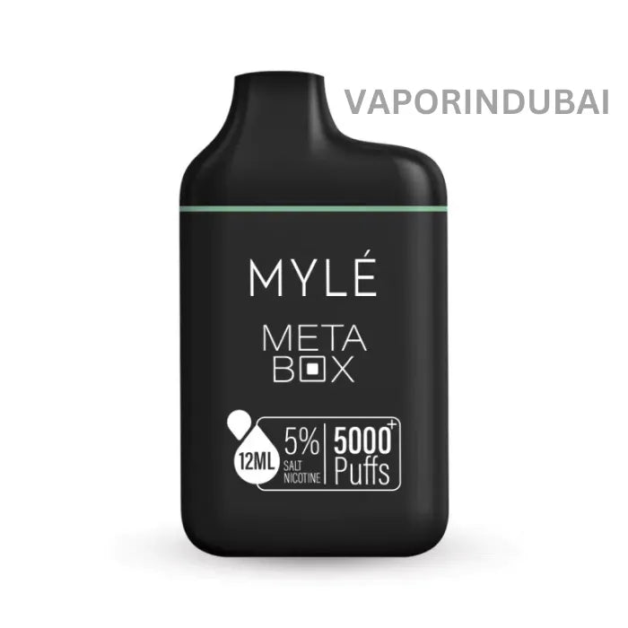 Buy MYLE META BOX 5000 DISPOSABLE POD DEVICE in Dubai