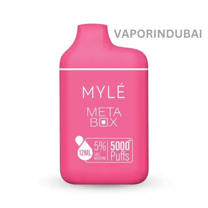 Buy MYLE META BOX 5000 DISPOSABLE POD DEVICE in Dubai