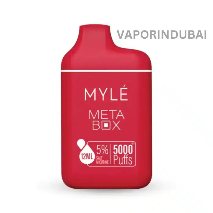 Buy MYLE META BOX 5000 DISPOSABLE POD DEVICE in Dubai