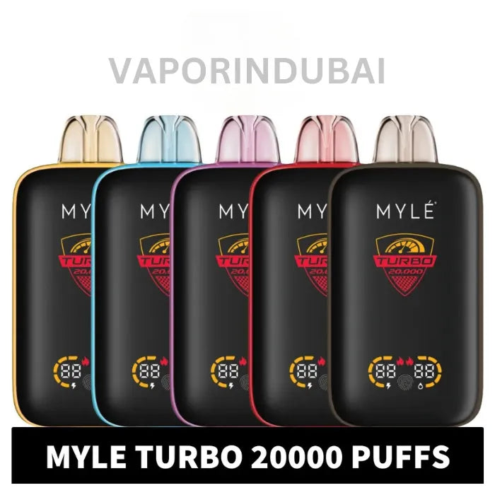 BUY MYLE TURBO 20000 DISPOSABLE VAPE IN DUBAI