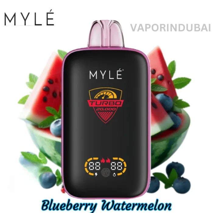 BUY MYLE TURBO 20000 DISPOSABLE VAPE IN DUBAI