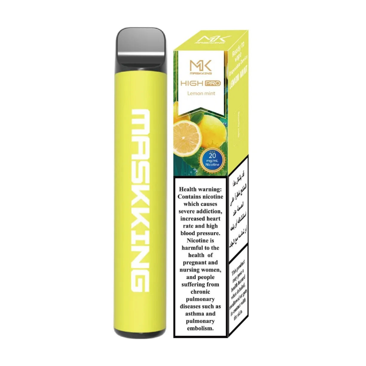Maskking High PRO 1600 puffs Best Disposable Vape Dubai