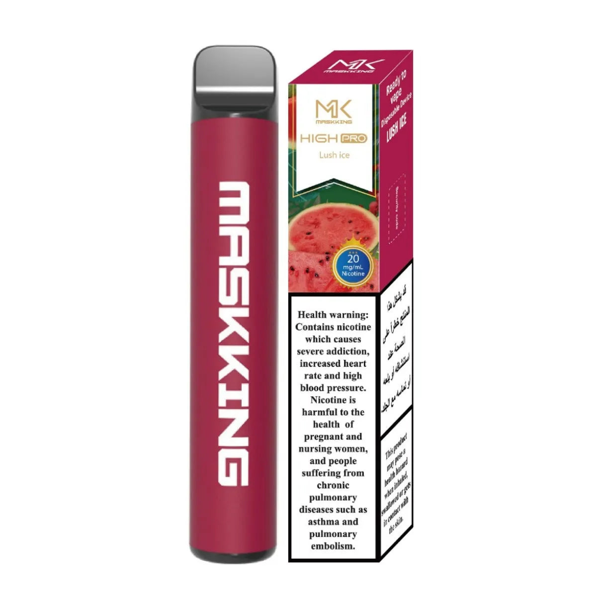 Maskking High PRO 1600 puffs Best Disposable Vape Dubai