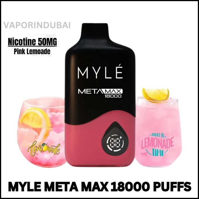 MYLE META MAX 18000 PUFFS DISPOSABLE VAPE