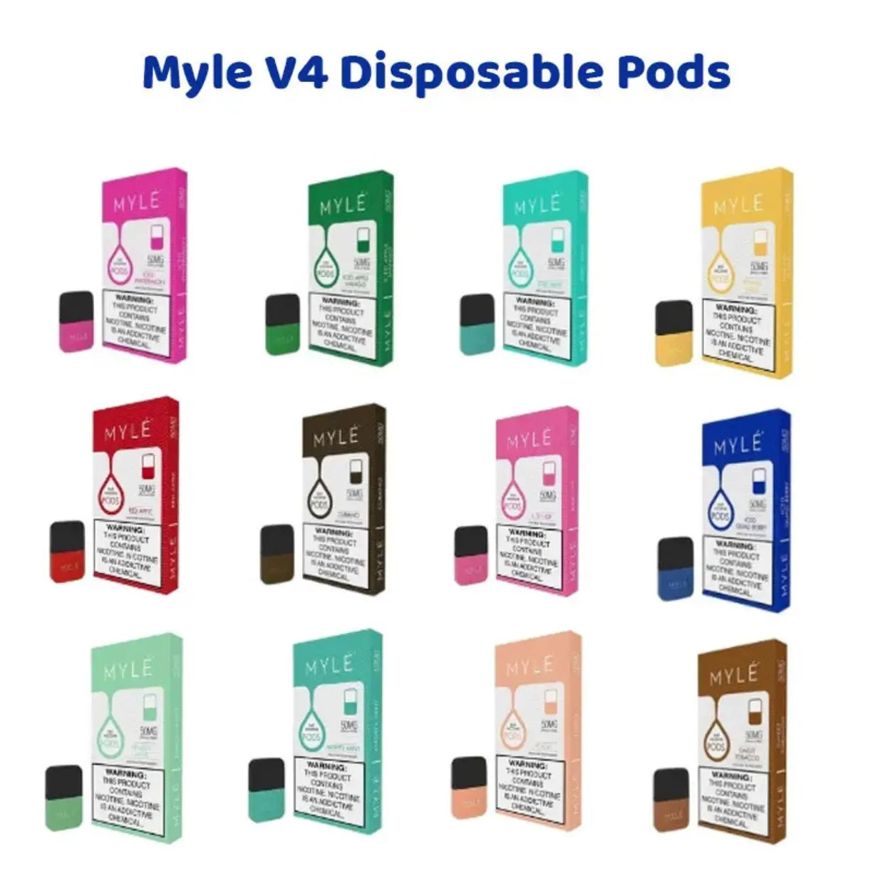Myle V4 Pods 240 Puffs Best In Dubai UAE