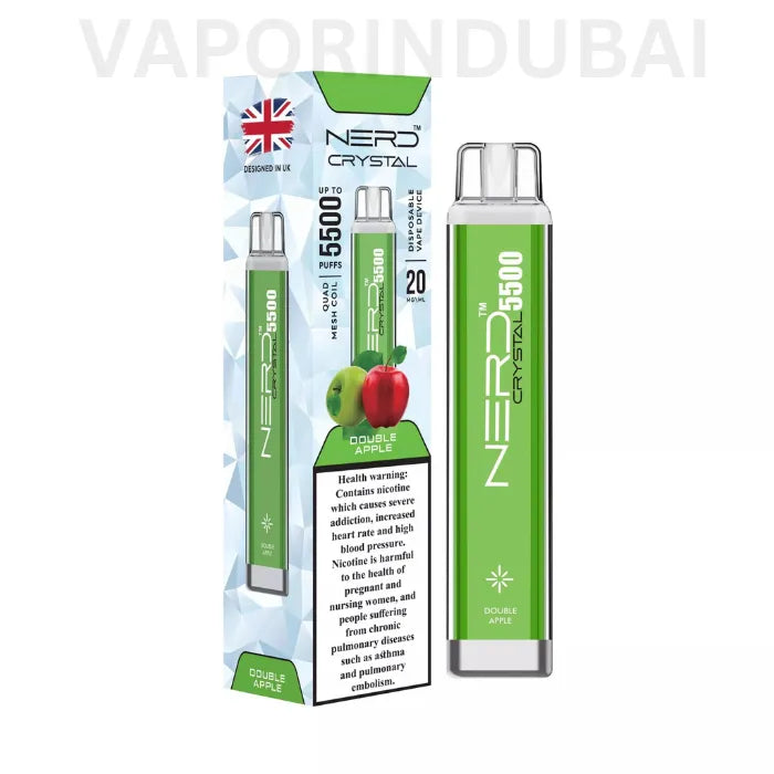 NERD CRYSTAL 5500 PUFFS DISPOSABLE VAPE IN DUBAI