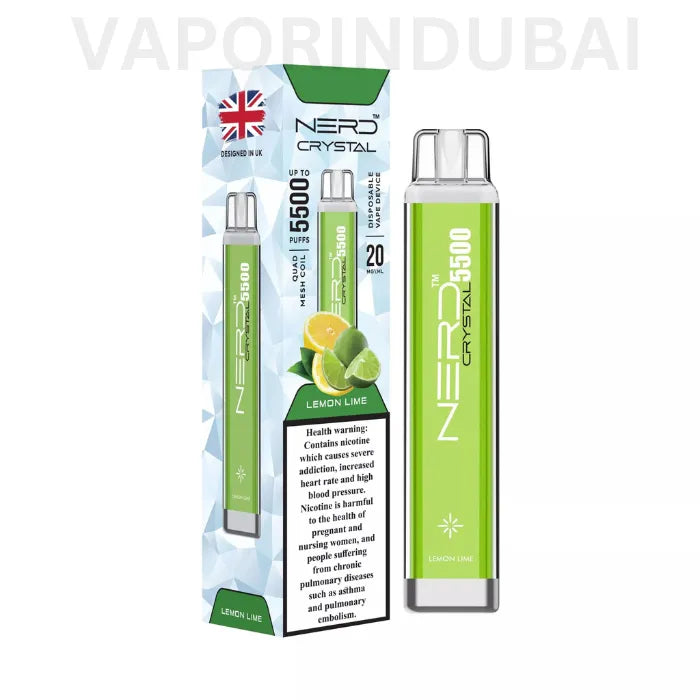 NERD CRYSTAL 5500 PUFFS DISPOSABLE VAPE IN DUBAI