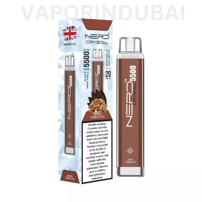 NERD CRYSTAL 5500 PUFFS DISPOSABLE VAPE IN DUBAI
