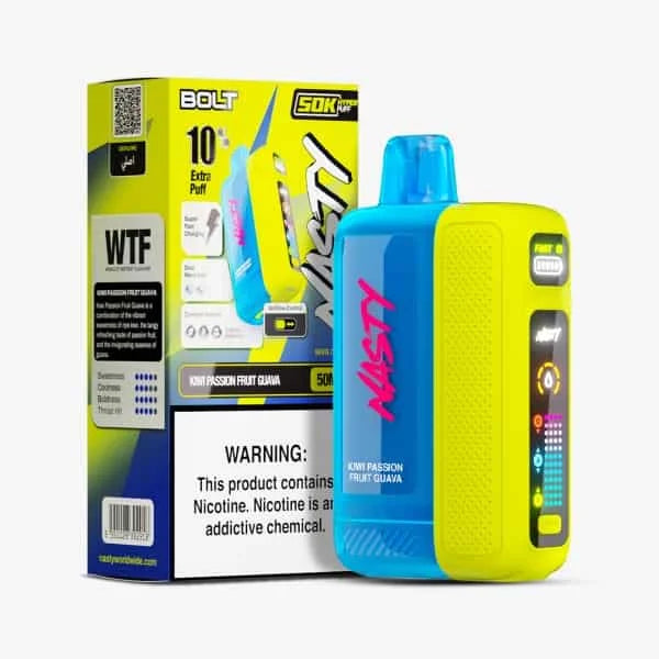 NASTY BOLT 50k Puffs Disposable Vape in Dubai, UAE