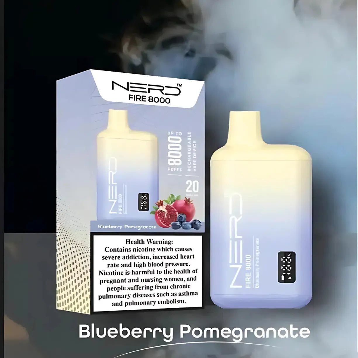Nerd Fire 8000 Puffs Disposable Vape Best in dubai