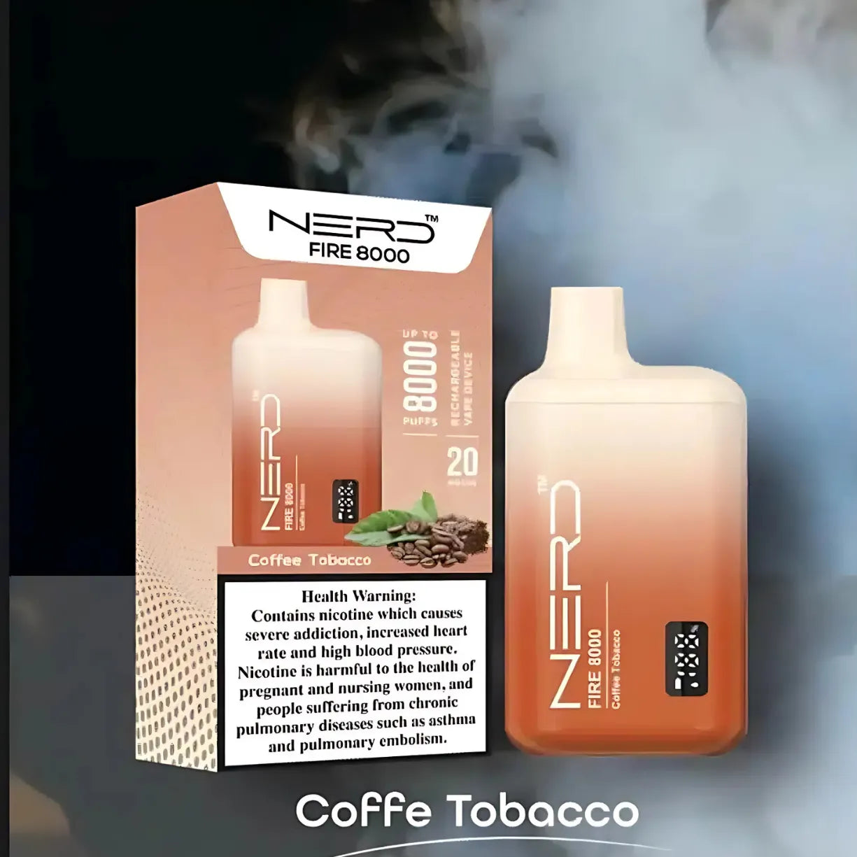 Nerd Fire 8000 Puffs Disposable Vape Best in dubai