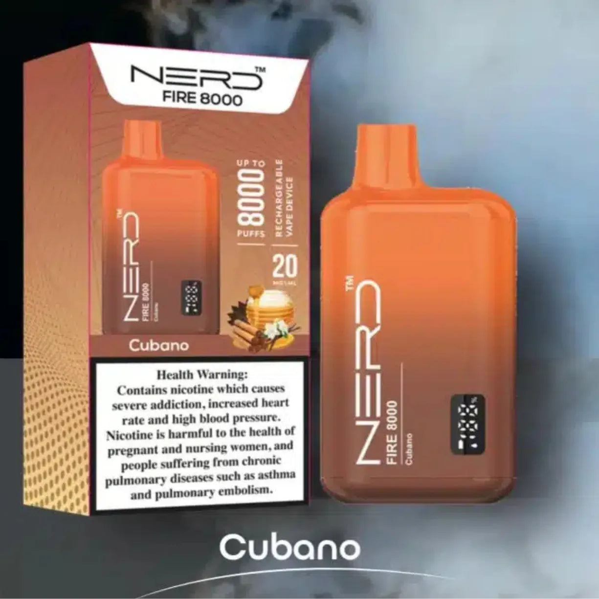 Nerd Fire 8000 Puffs Disposable Vape Best in dubai