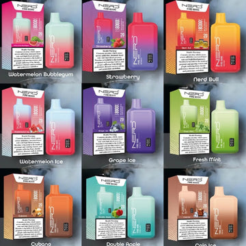 Nerd Fire 8000 Puffs Disposable Vape Best in dubai