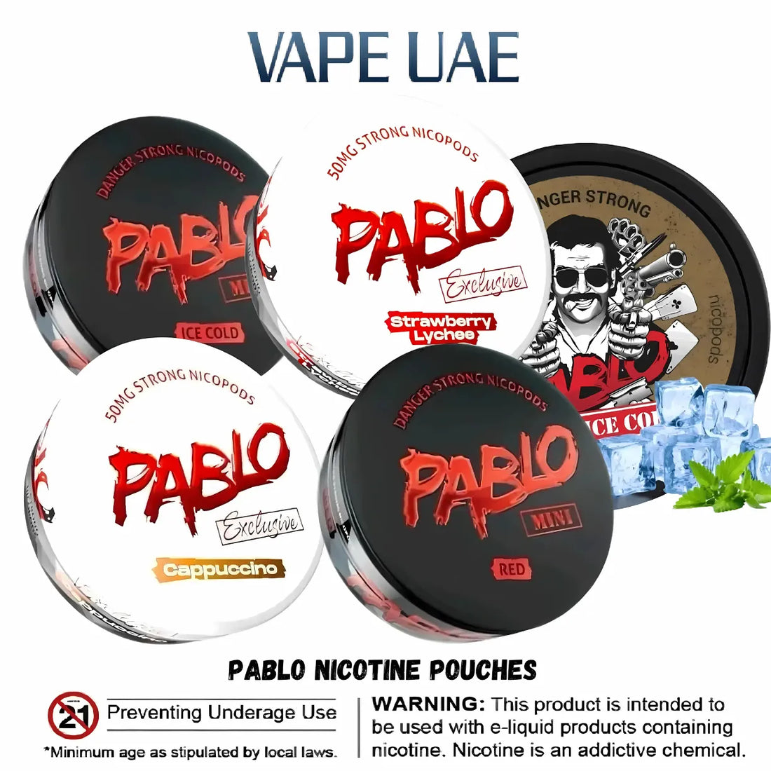 Best Pablo Nicotine Pouches in Dubai