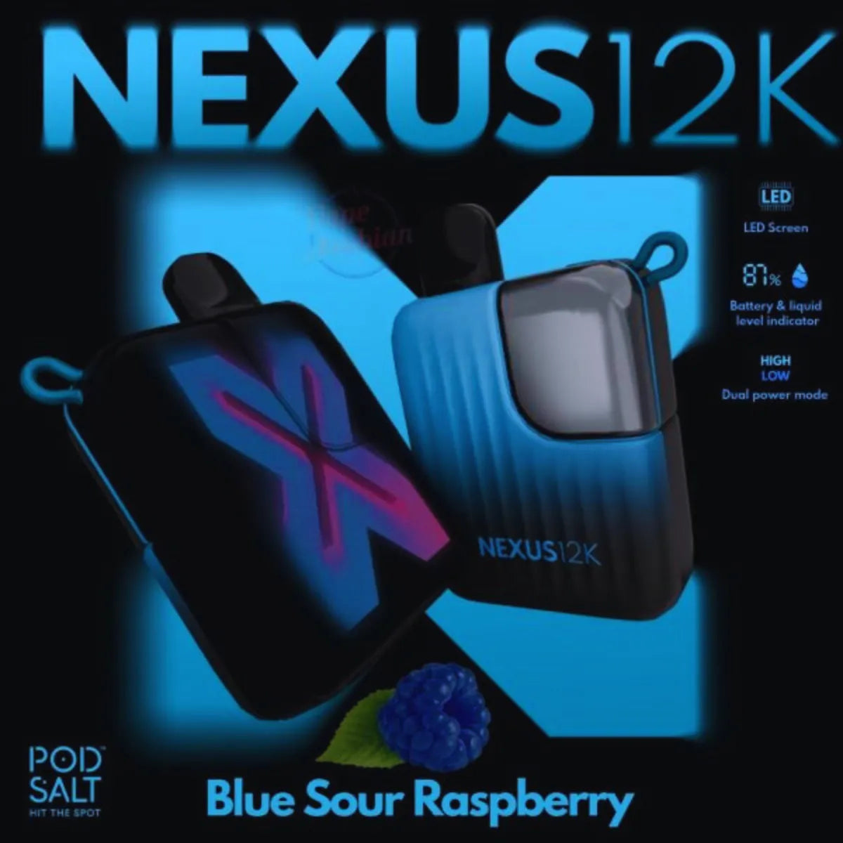 Pod Salt Nexus 12k Puffs Disposable Vape
