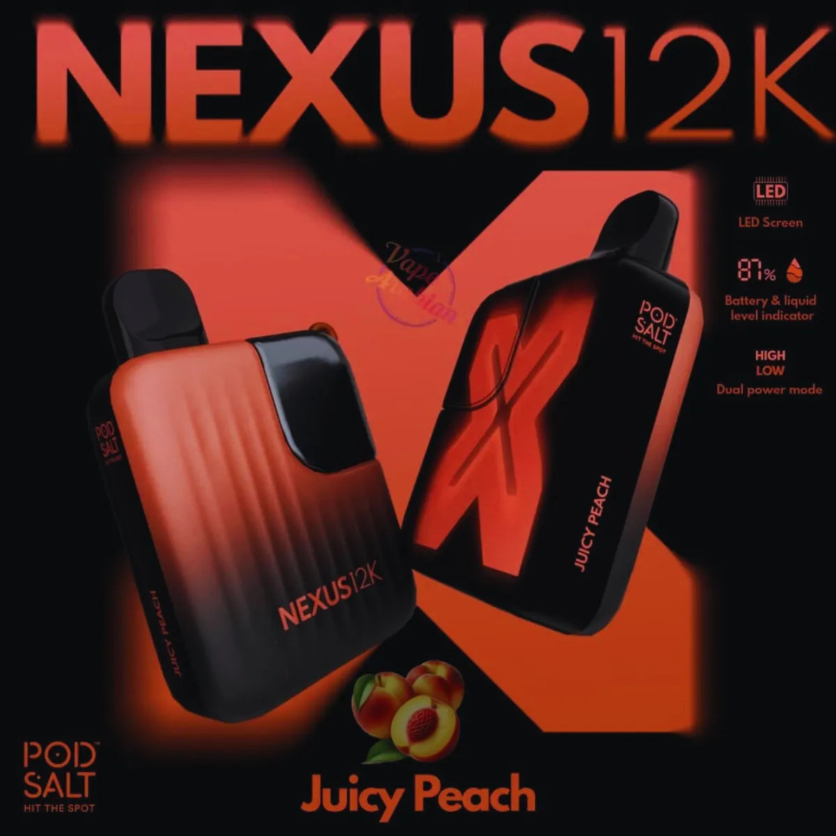 Pod Salt Nexus 12k Puffs Disposable Vape