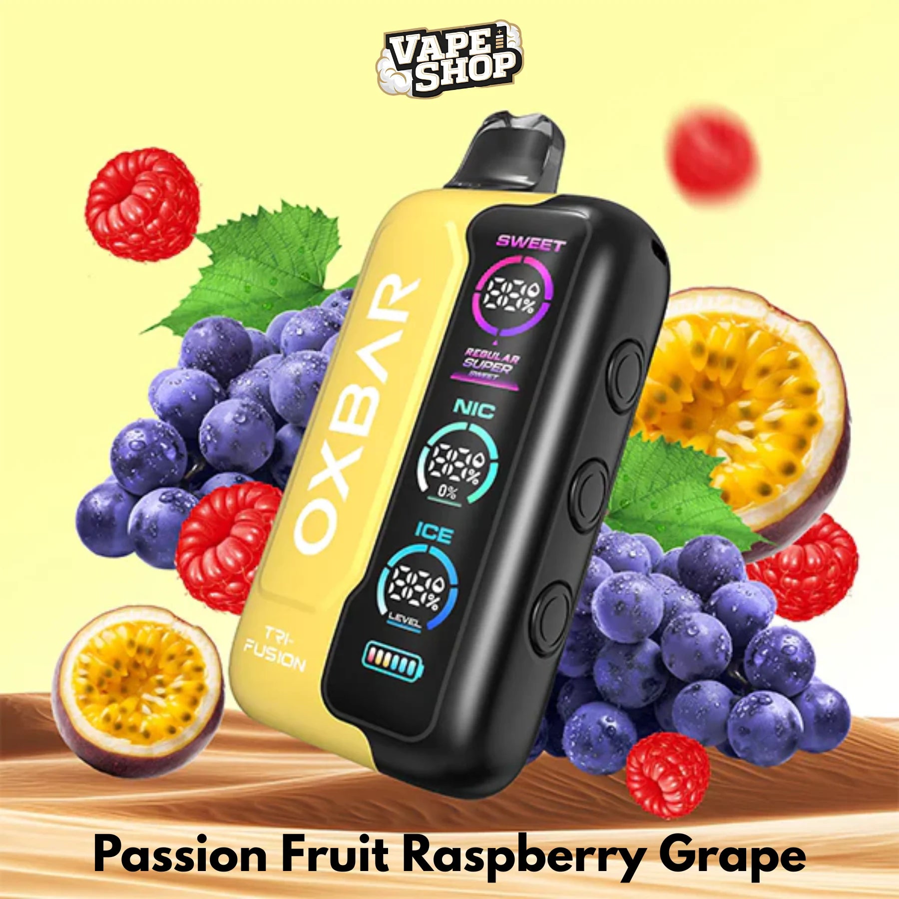 OXBAR Tri Fusion 45000 Puffs Disposable Vape