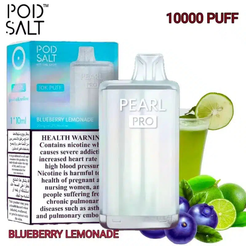 POD SALT Pearl Pro 10000 Puffs 20MG Disposable Vape In Dubai