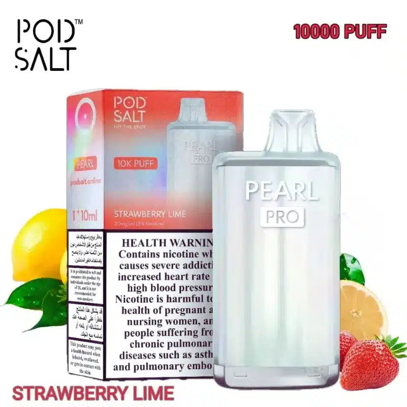 POD SALT Pearl Pro 10000 Puffs 20MG Disposable Vape In Dubai
