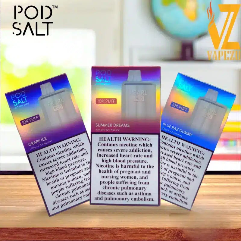 POD SALT Pearl Pro 10000 Puffs 20MG Disposable Vape In Dubai