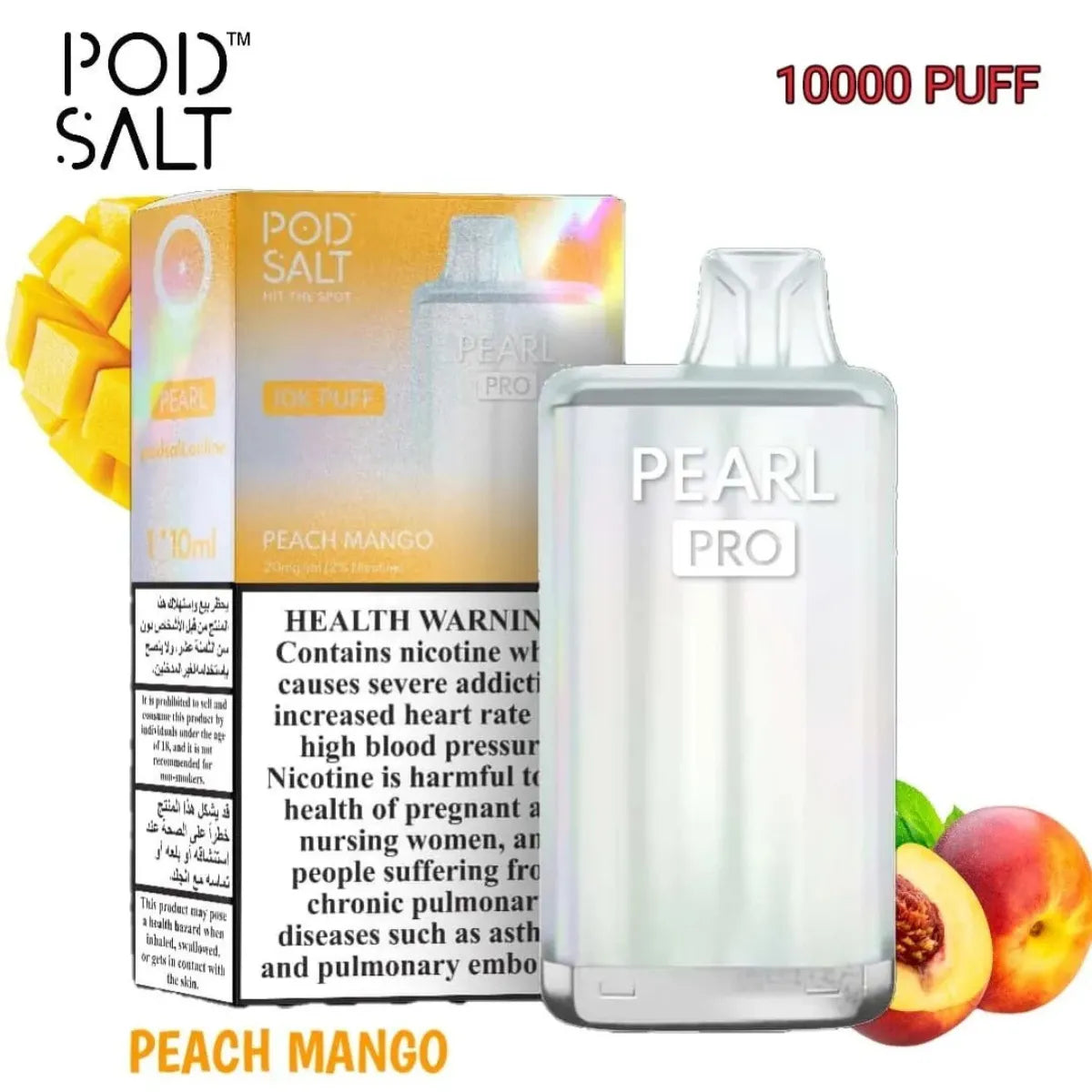 Pod Salt Pearl 10000 Puffs Disposable Vape Dubai