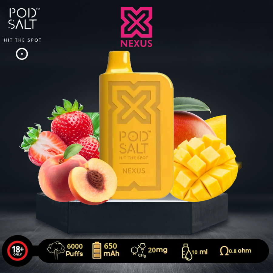 Pod Salt Nexus 6000 Puffs Disposable Vape in Dubai