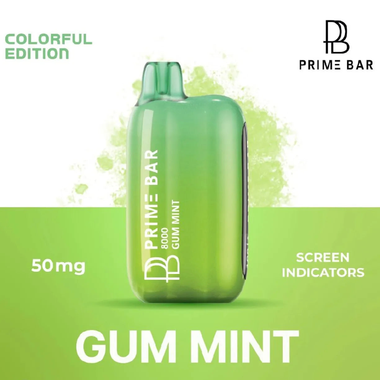 Prime Bar 8000 Puffs 50mg Best Disposable Vape