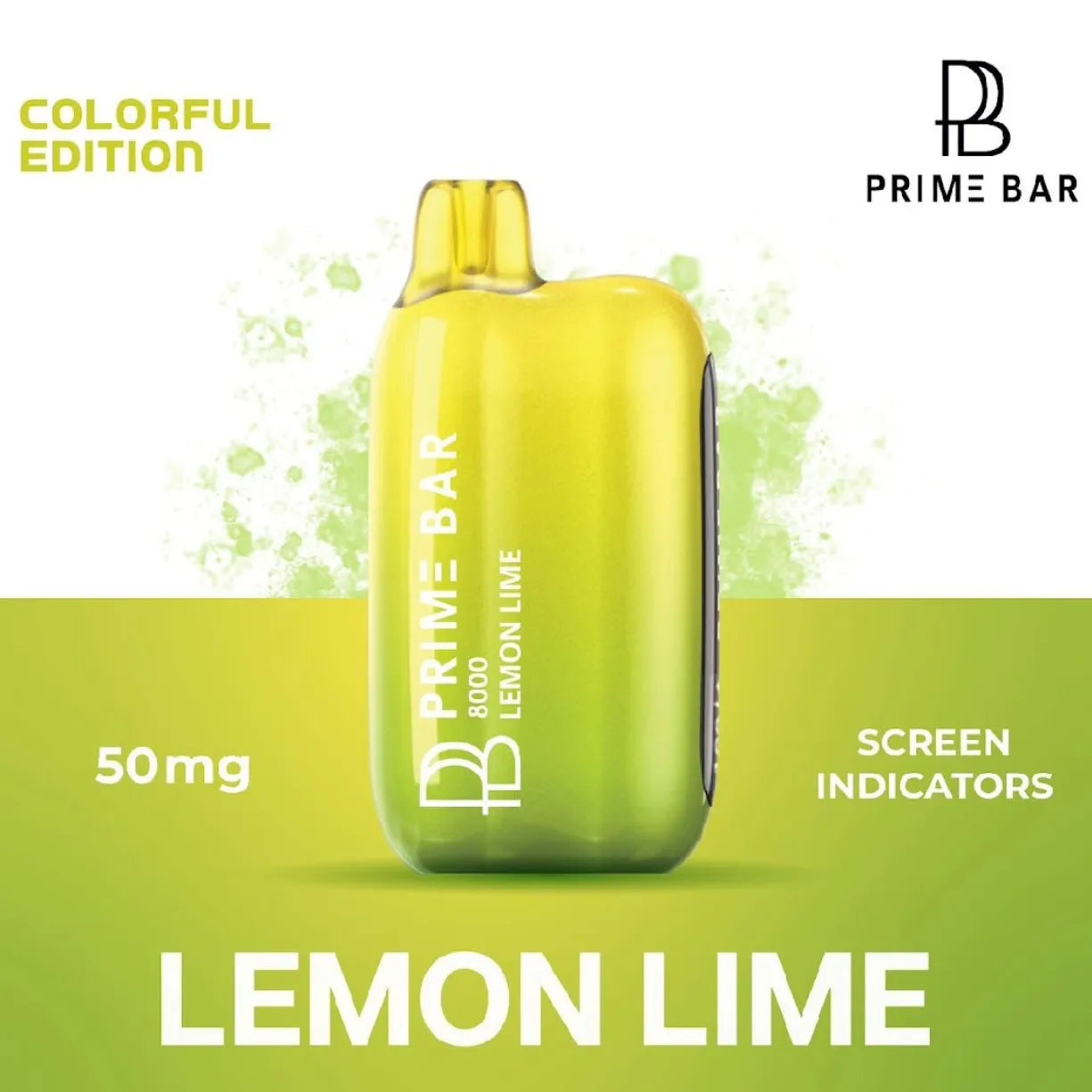 Prime Bar 8000 Puffs 50mg Best Disposable Vape