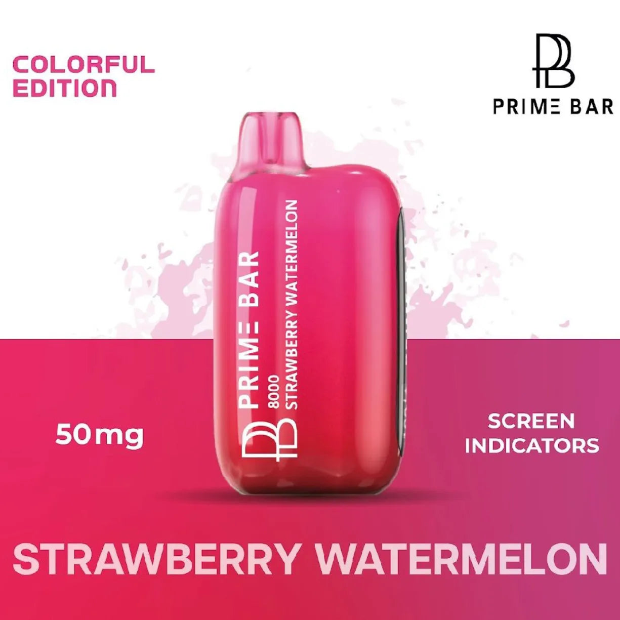 Prime Bar 8000 Puffs 50mg Best Disposable Vape