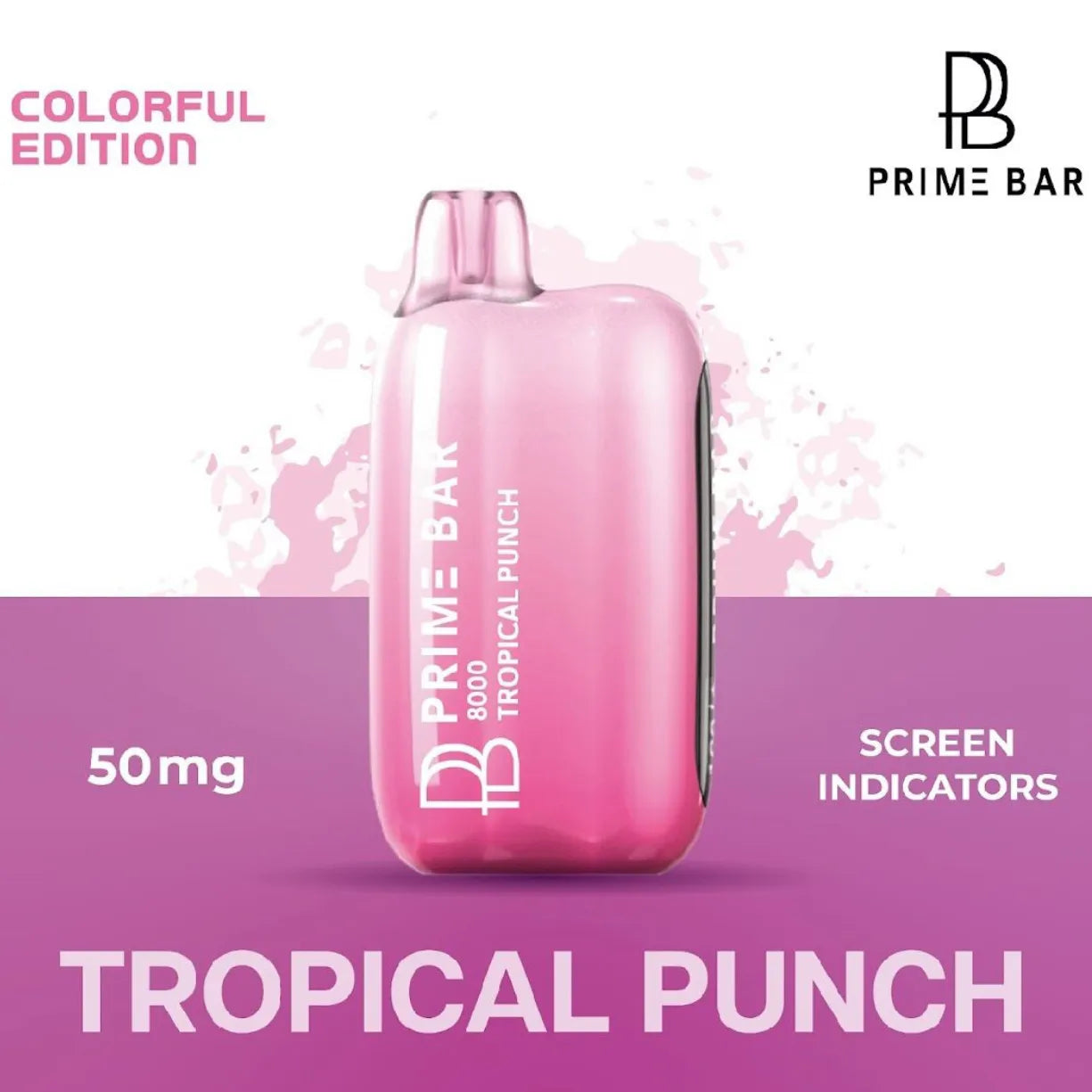 Prime Bar 8000 Puffs 50mg Best Disposable Vape