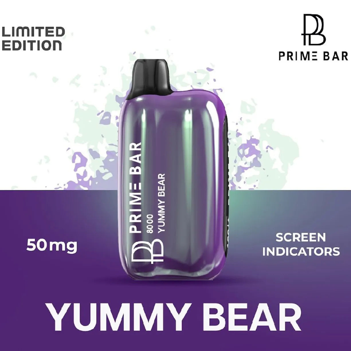 Prime Bar 8000 Puffs 50mg Best Disposable Vape