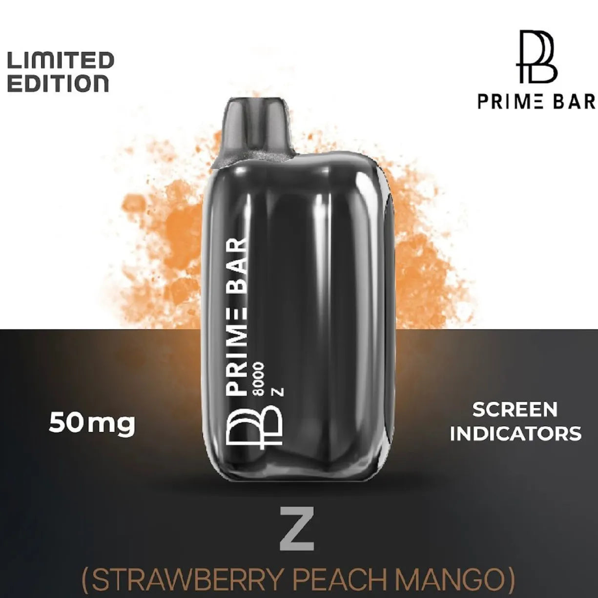 Prime Bar 8000 Puffs 50mg Best Disposable Vape