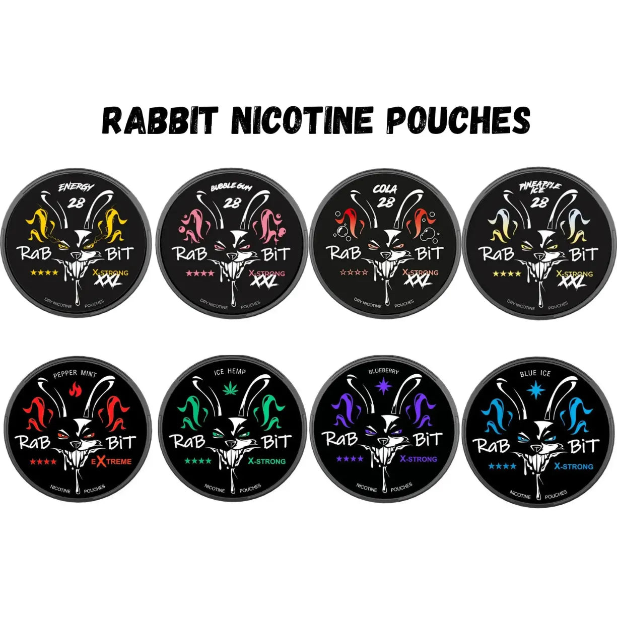 Best Rabbit Nicotine Pouches 20mg/26mg