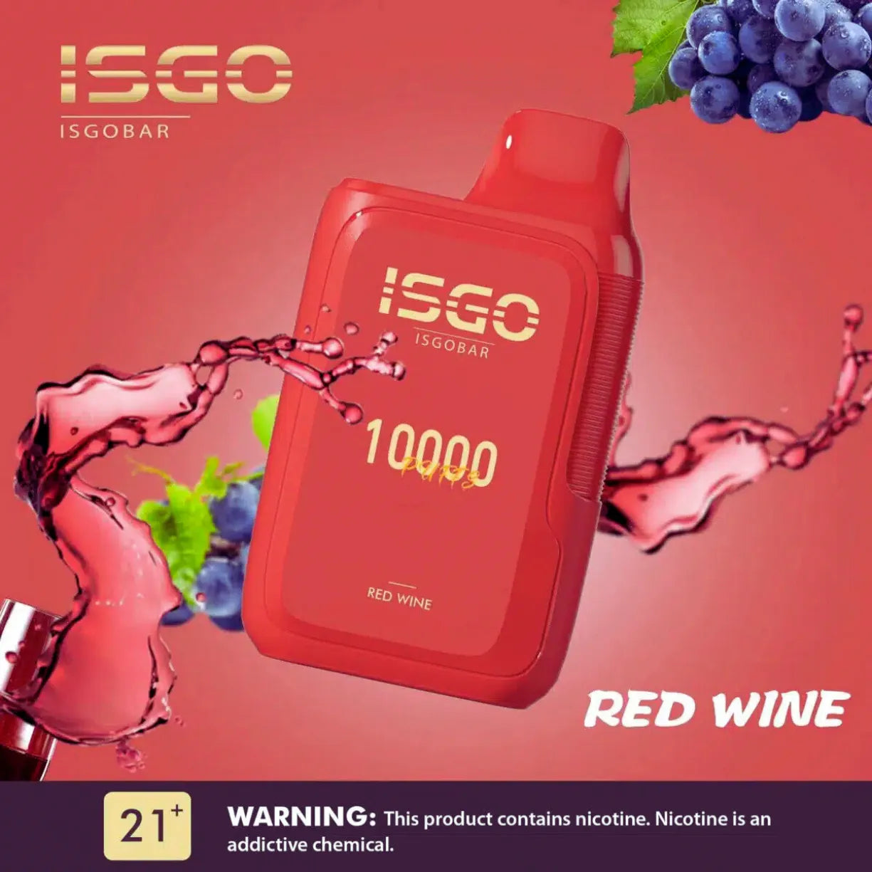 ISGO Bar 10000 Puffs Disposable Vape Dubai