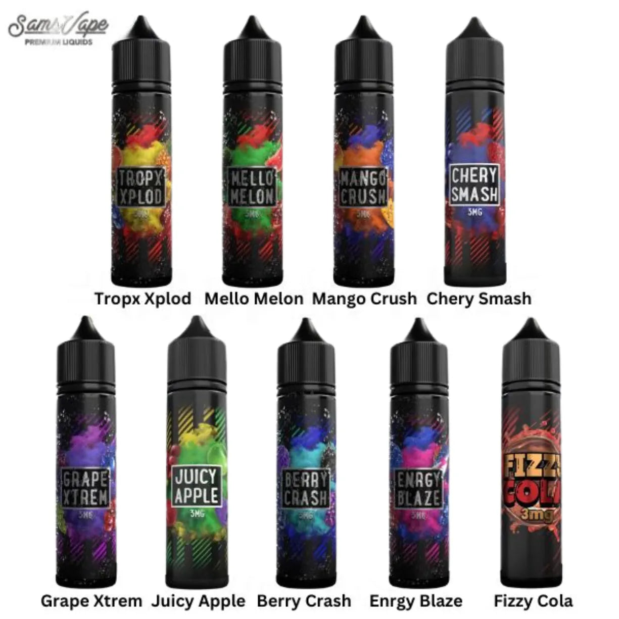 Sams Vape 60ml E-liquid Best In Dubai UAE
