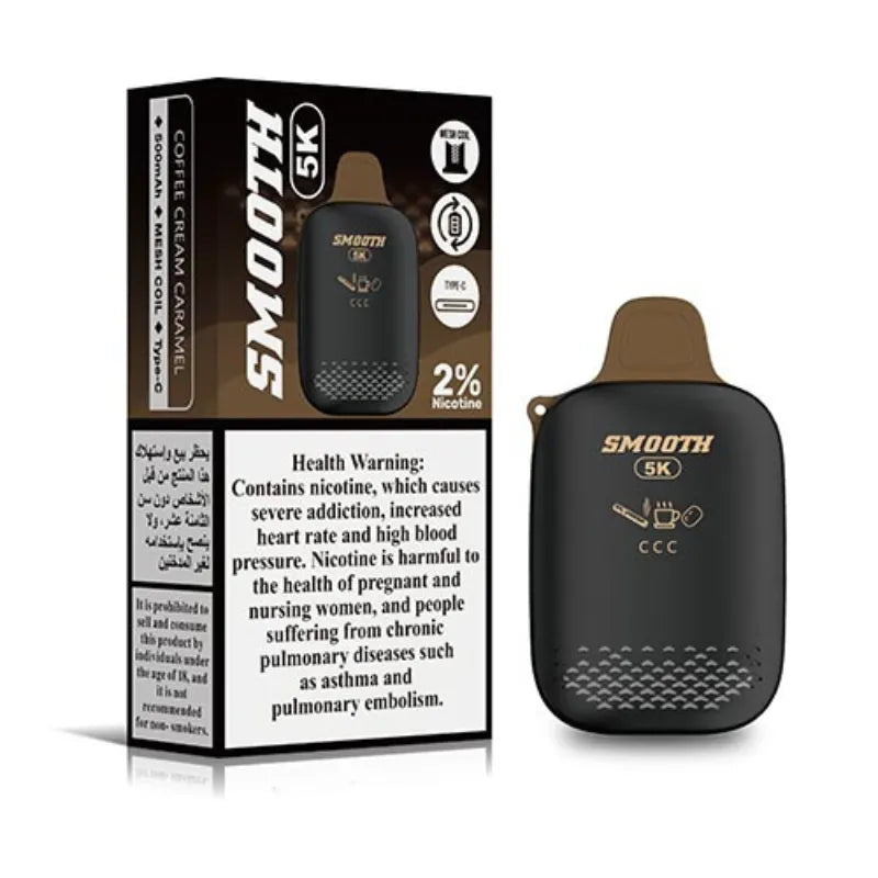 Smooth 5k 5000 Puffs 2% Nicotine Disposable Vape in Dubai